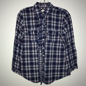 Red, White, and Blue Flannel